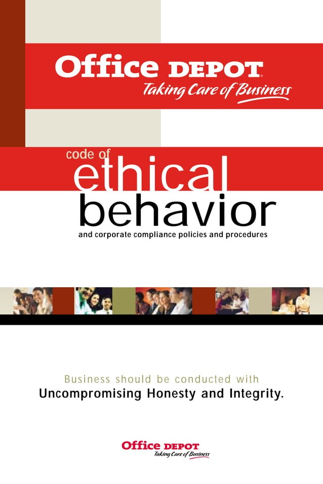 office depot CodeOfEthics_Hdbk05 PDF