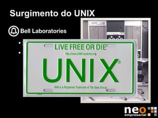 Surgimento do UNIX


 • Space Travel
 • PDP-7
 