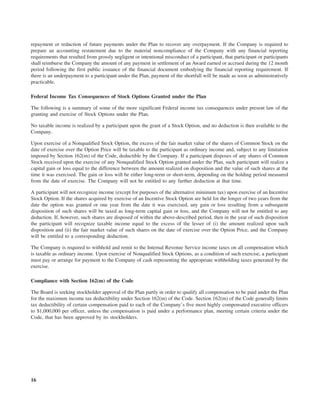 southern Proxy Statement 2006