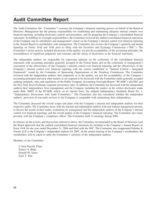 southern Proxy Statement 2005