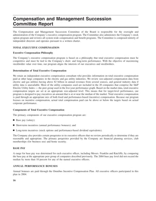 southern Proxy Statement 2005