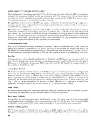 southern Proxy Statement 2005