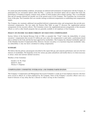 southern Proxy Statement 2005