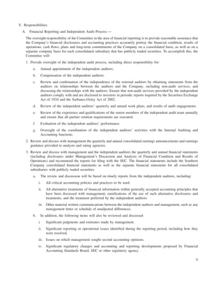 southern Proxy Statement 2005