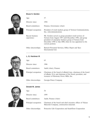 southern Proxy Statement 2003