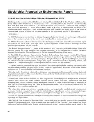 southern Proxy Statement 2003