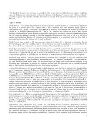 southern Proxy Statement 2001