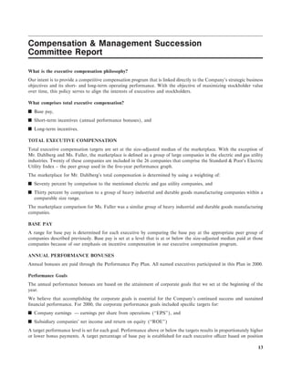 southern Proxy Statement 2001