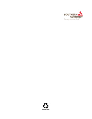 southern Proxy Statement 2001