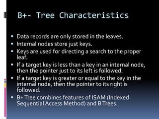 109885098-B-Trees-And-B-Trees in data structure.ppt