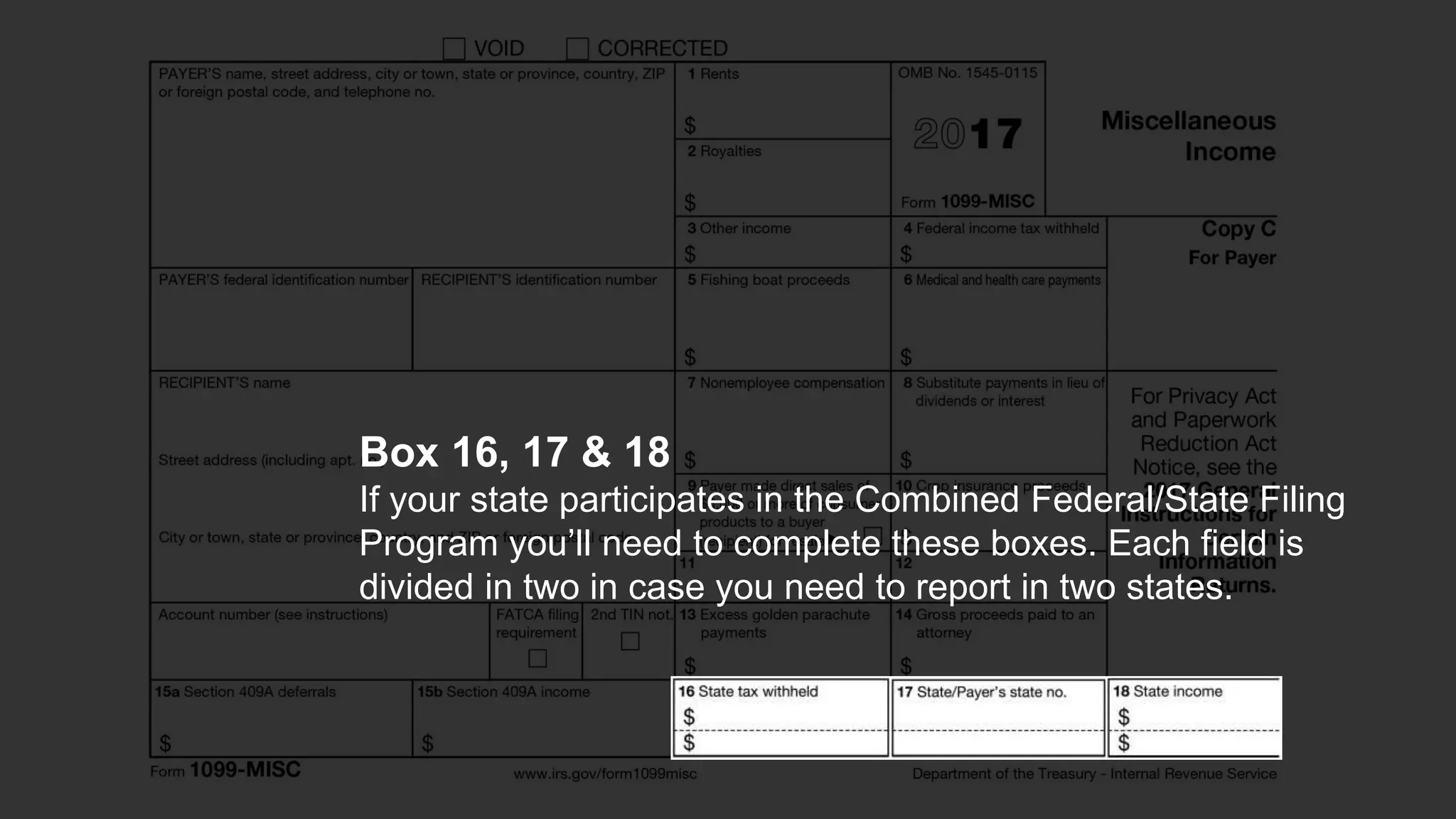 The 1099 Form, Explained and Annotated | PPTX | Personal Taxes