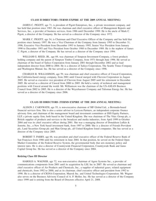 PCAR 2008 Proxy Statement