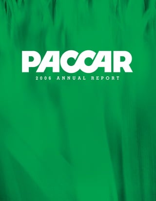 2006   annual   report
 