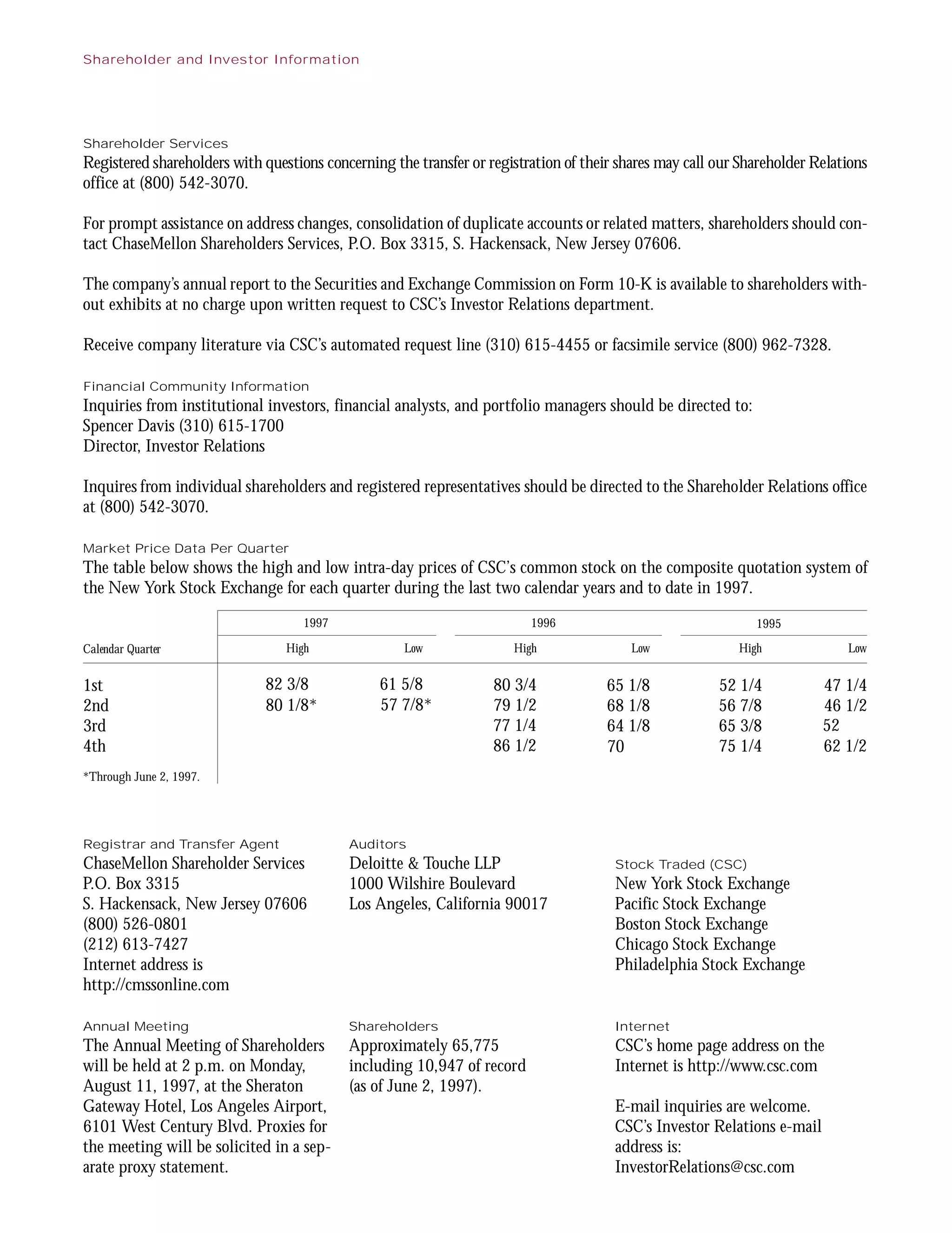 computer sciences an_97
