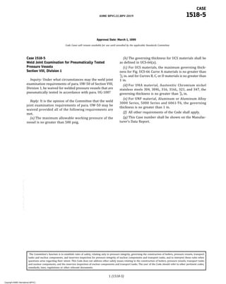 2019 Asme Boiler And Pressure Vessel Code Code Cases Boilers And ...