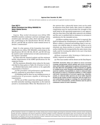 2019 Asme Boiler And Pressure Vessel Code Code Cases Boilers And ...
