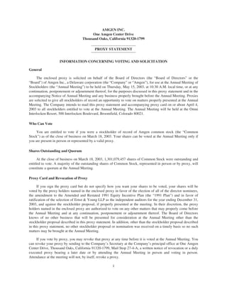 amgen Investors_2003_Proxy