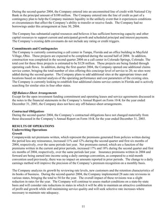 Progressive 2Q04 QSR