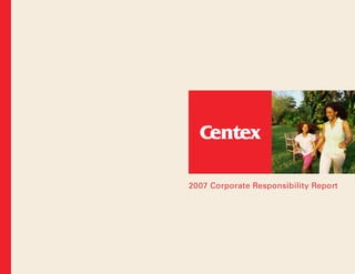 2007 Corporate Responsibility Report
 