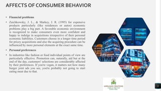 (109) consumer buying behaviour analysis ah authors