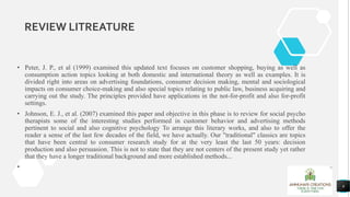 (109) consumer buying behaviour analysis ah authors