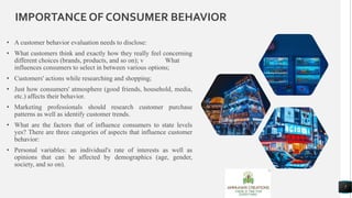 (109) consumer buying behaviour analysis ah authors