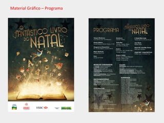 Material Gráfico – Programa
 