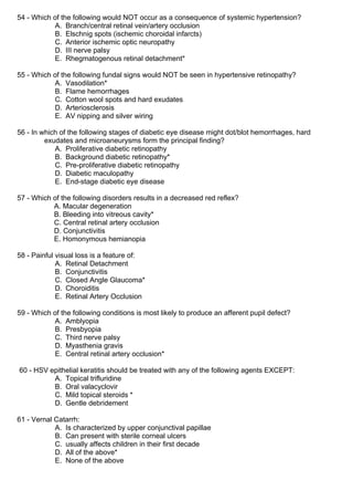 109 Multiple Choice Questions (MCQS) - Residency Entrance exam.doc