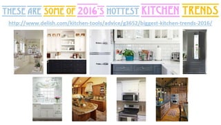 these are the top 4 of 2016's hottest kitchen trends