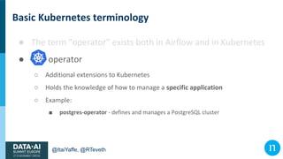 Migrating Airflow-based Apache Spark Jobs to Kubernetes – the Native Way Slide 38