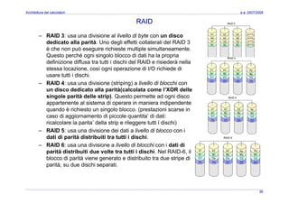 Architettura dei Calcolatori 10 Input Ouput