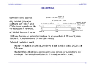 Architettura dei Calcolatori 10 Input Ouput