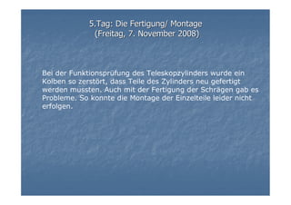 Projekt - Von Luft bewegt