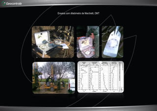 Ensaios com dilatómetro de Marchetti, DMT
 