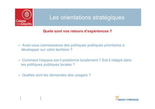 Rapport d'activité et orientations stratégiques - Atelier pratique (2008)