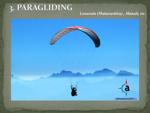 10 Adventure Sports in India which will give you Adrenaline Rush | PPTX ...