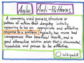 10 Agile Anti-patterns in Distributed Teams