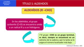 MONOGRAFIA DE 10 ALDEHIDOS Y CETONAS - FARMACIA BIOQUIMICA | PDF