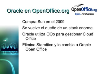 Donde nacio OOo? StarDivision una empresa alemana