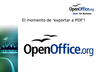 El momento del PDF
