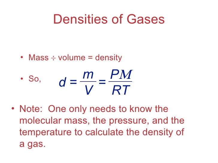 Chapter 10 Lecture Gases