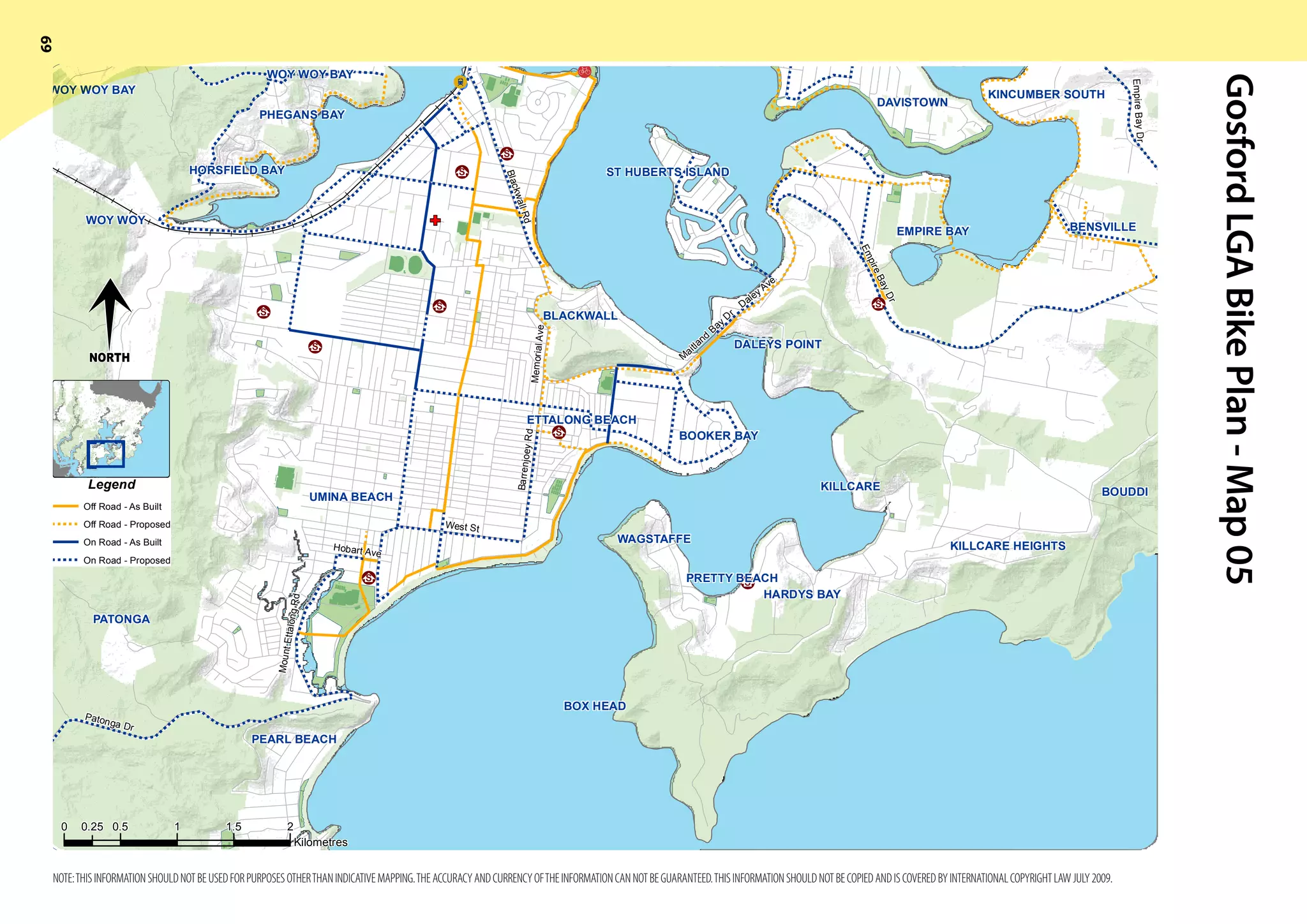 Gosford Cycleway Network | PDF