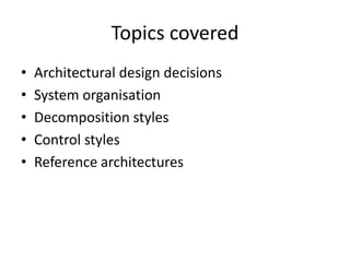 10 architectural design | PPTX