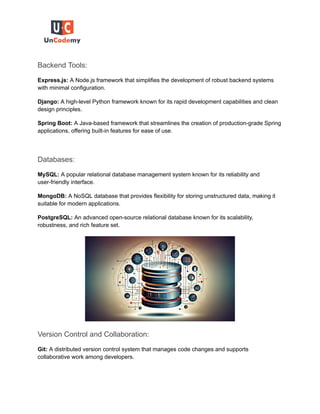 Exploring Full Stack Development: From Fundamentals to Expertise | PDF