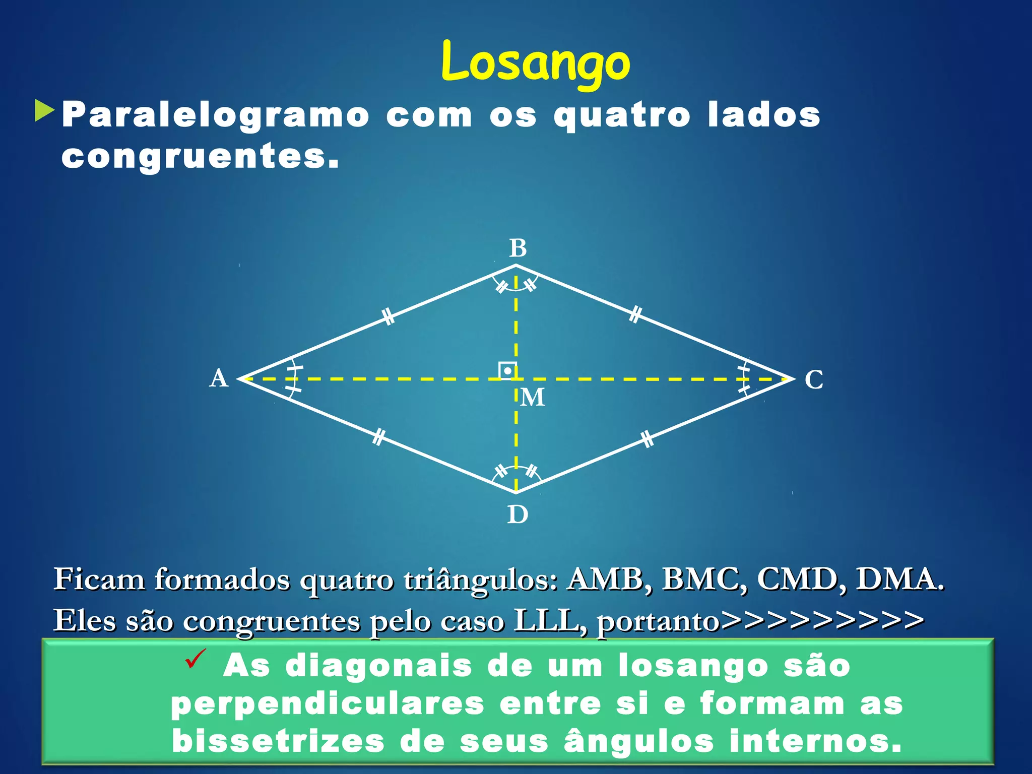 propriedades dos quadrilateros notaveis | PPT