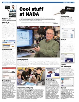 Automotive News Top10 NADA Products