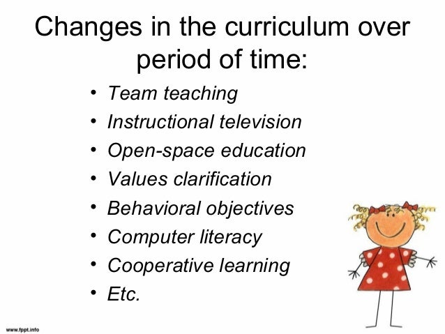 10 Axioms Of Curriculum Change