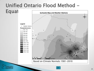 21
Based on Climate Normals 1981-2010
 