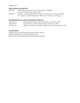 AdamDunstan CV 2 | PDF