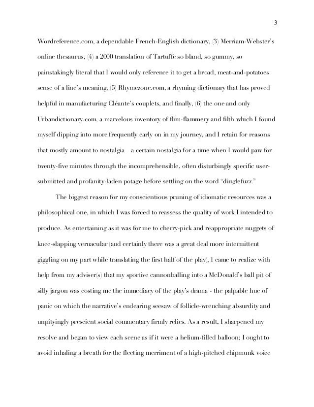 Tartuffe Final Tartuffe Final